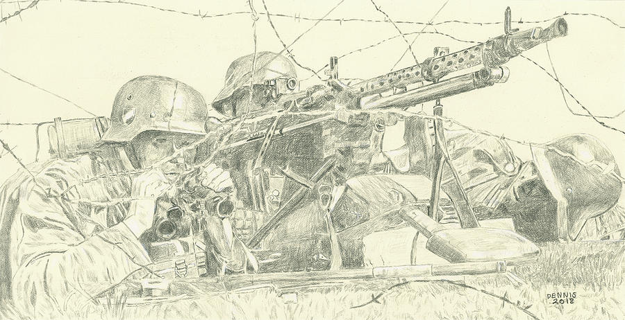 MG B Roadster Line drawing artwork