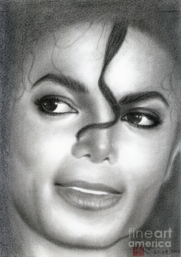 Michael Jackson #Eight Drawing by Eliza Lo