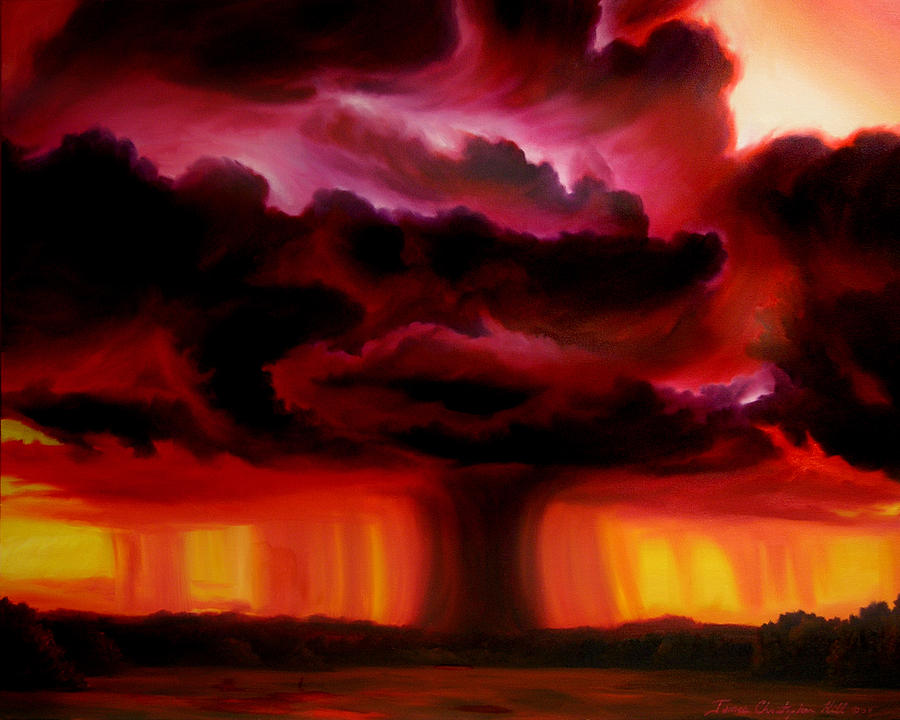 Microburst #1 Painting by James Hill