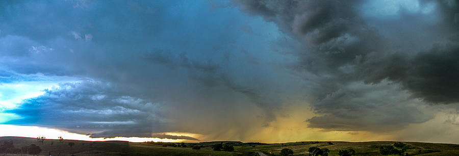 Mid July Nebraska Thunderstorms 024 #2 Photograph by NebraskaSC