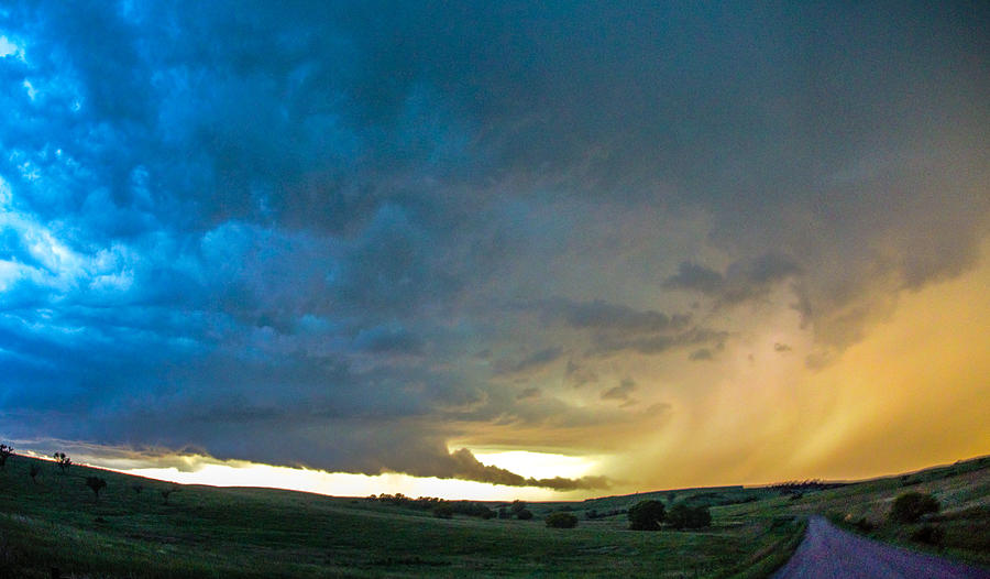 Mid July Nebraska Thunderstorms 037 #1 Photograph by NebraskaSC