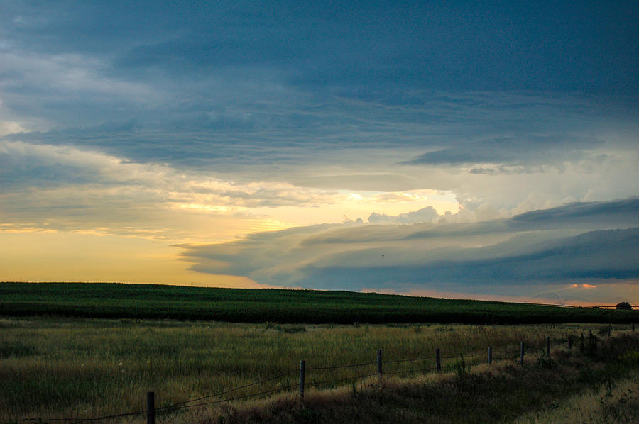 Nature Photograph - Mid Season Nebraska Supercell #14 by NebraskaSC