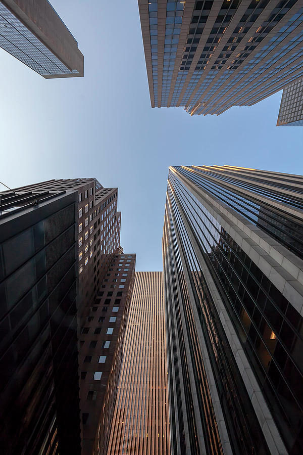 Midtown Office Buildings #1 Photograph by Robert Ullmann