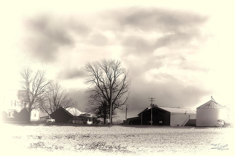 Midwest Farm  #2 Photograph by Theresa Campbell