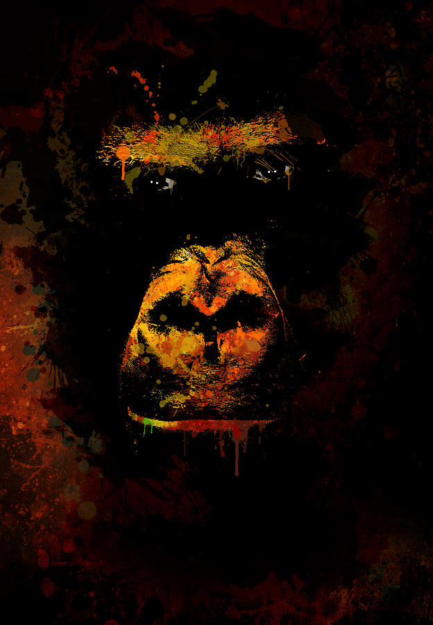Mighty Gorilla #1 Photograph by Jaroslaw Blaminsky