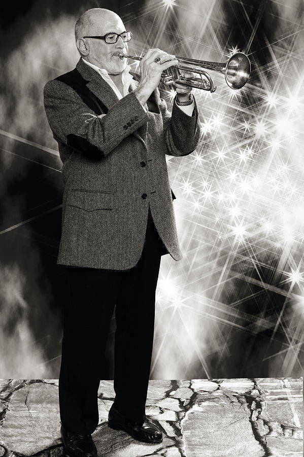 Mike Vax Professional Trumpet Player Photographic Print 3774.02 #1 Photograph by M K Miller