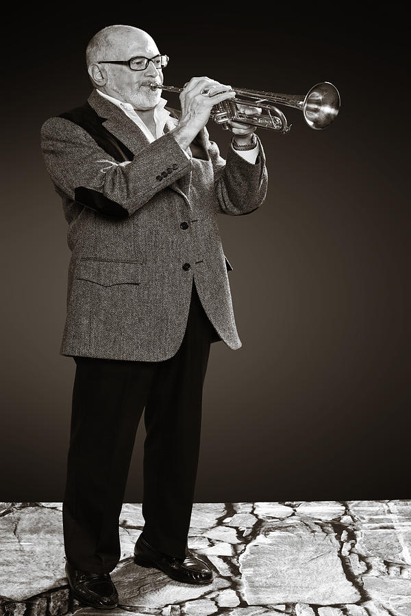 Mike Vax Professional Trumpet Player Photographic Print 3784.02 #1 Photograph by M K Miller