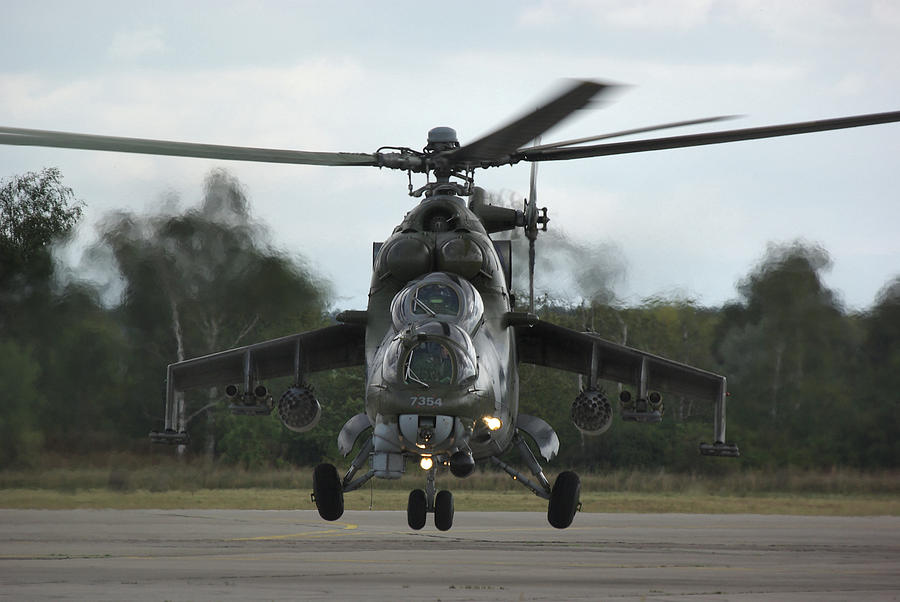 Mil Mi-24V Hind E #1 Photograph by Tim Beach