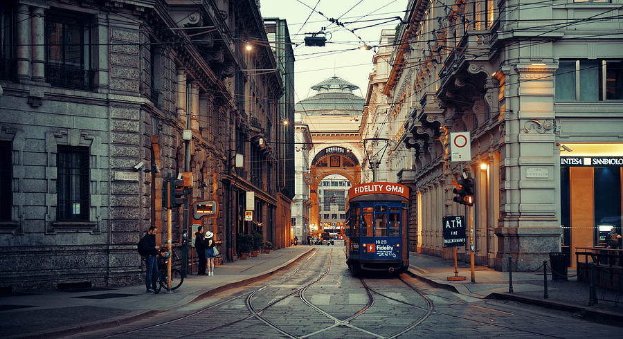 Milan Street tram #1 Photograph by Songquan Deng