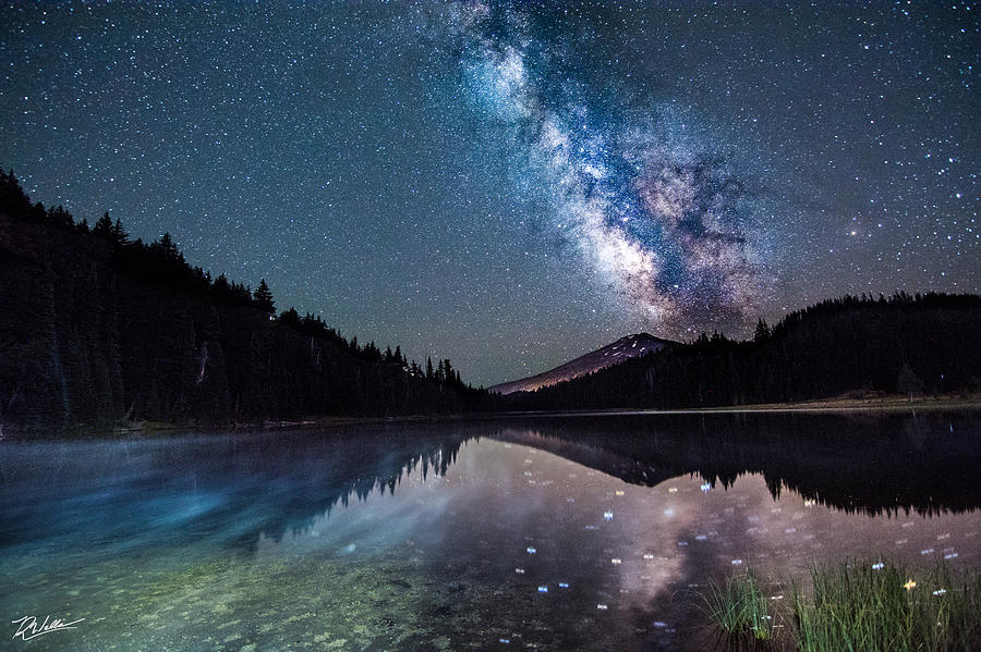 Milky Way at Todd Lake Photograph by Russell Wells | Fine Art America