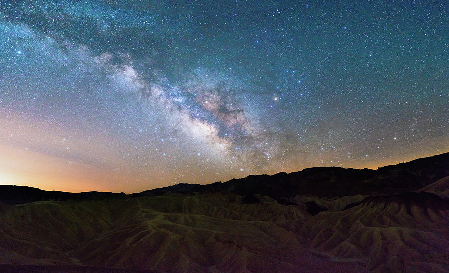 Milky Way Over Zabriskie Point #1 Photograph by Asif Islam