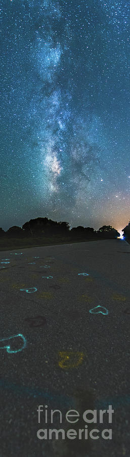 Milky Way Valentine #1 Photograph by Robert Loe