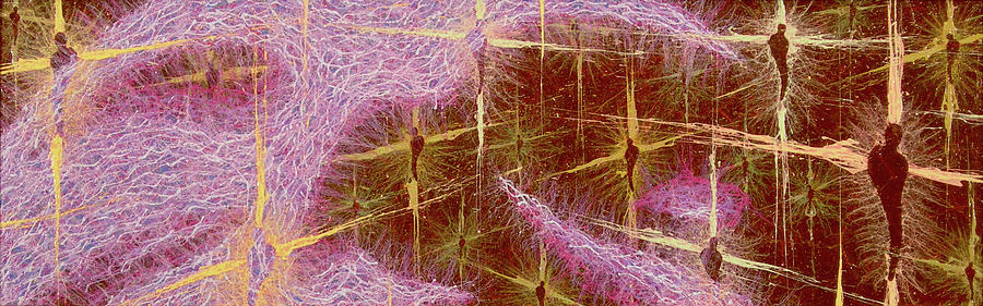 Mind Nebula Painting by Stephen Mauldin