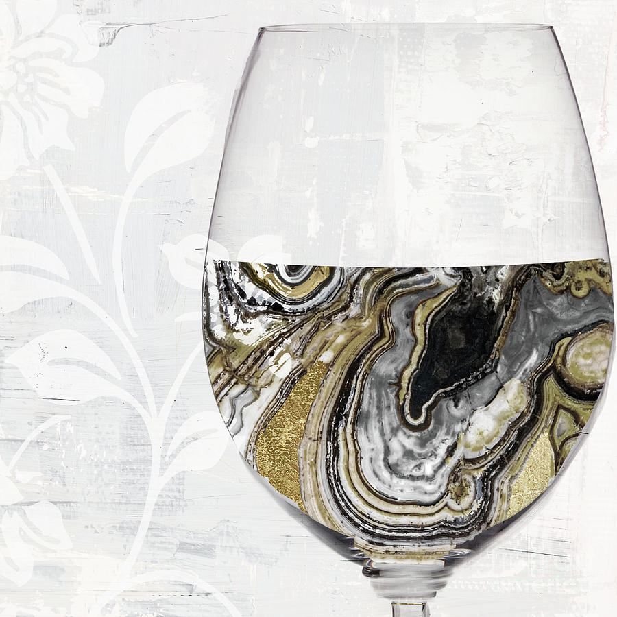 Wine Painting - Mineral Water #1 by Mindy Sommers