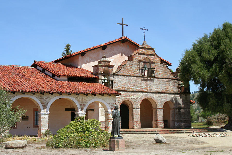 Mission San Antonio - California  Photograph by Art Block Collections