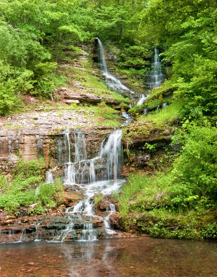 Missouri Waterfall #1 Photograph by Robert Camp