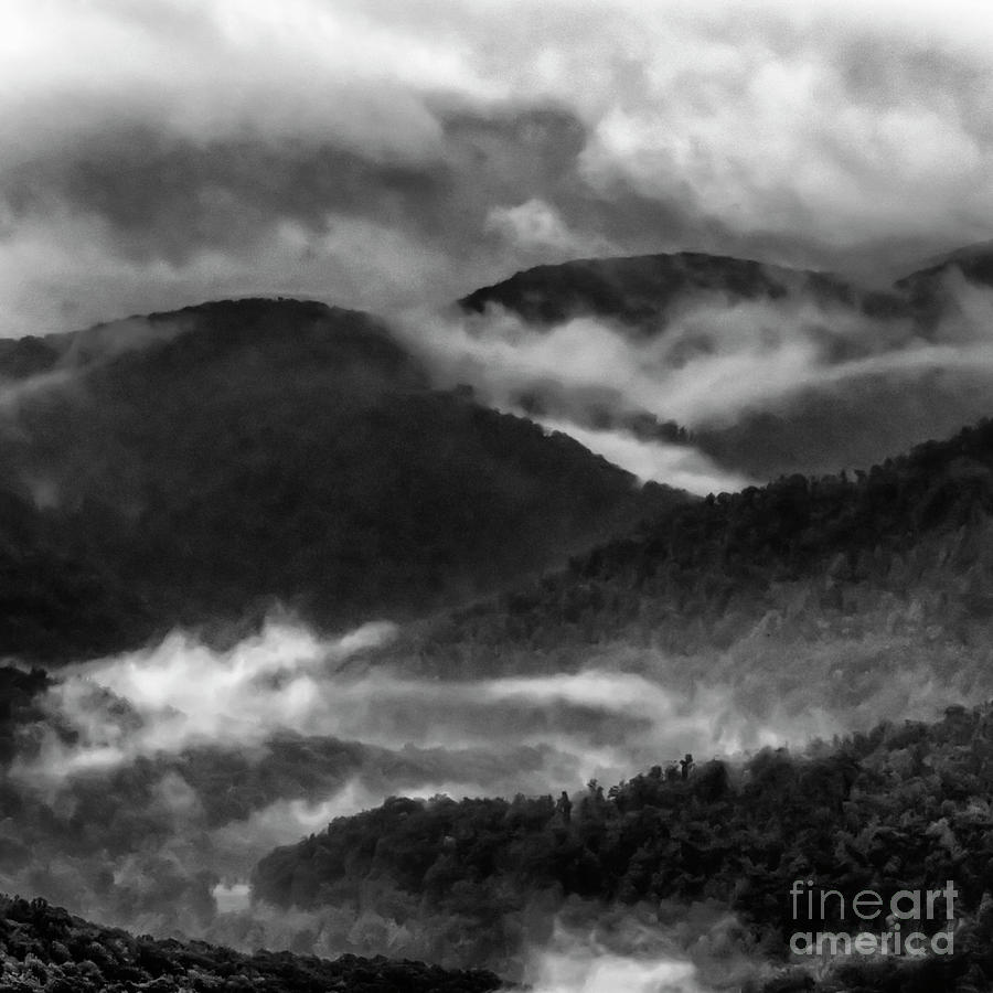 Misty Mountains West Virginia #1 Photograph by Thomas R Fletcher