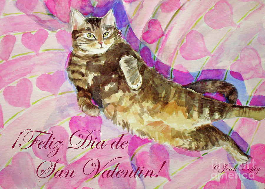 Mocha San Valentin 2 Painting by Joan Coffey