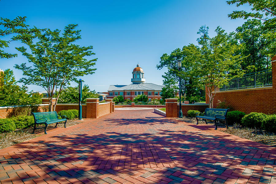 modern college campus