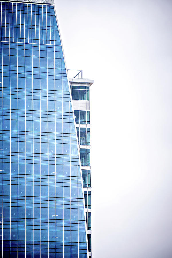 Modern Structure Of City Highrise Architectureac #1 Photograph by Alex Grichenko