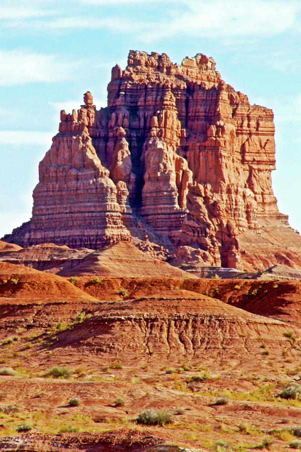 Mollys Castle in Goblin Valley State Park, Utah  #1 Photograph by Ruth Hager