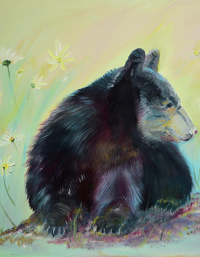 Momma Bear  #1 Painting by Jan Dappen