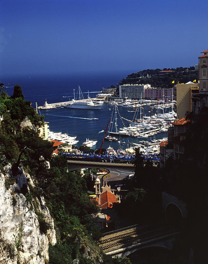Monaco Harbor #1 Photograph by John Bowers