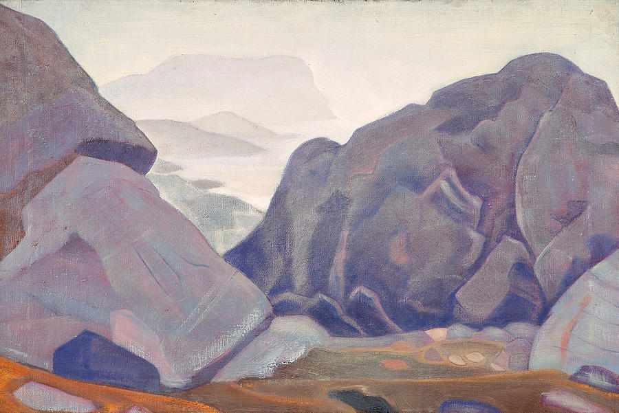 Nicholas Roerich Painting - Monhegan, Maine #1 by Nicholas Roerich
