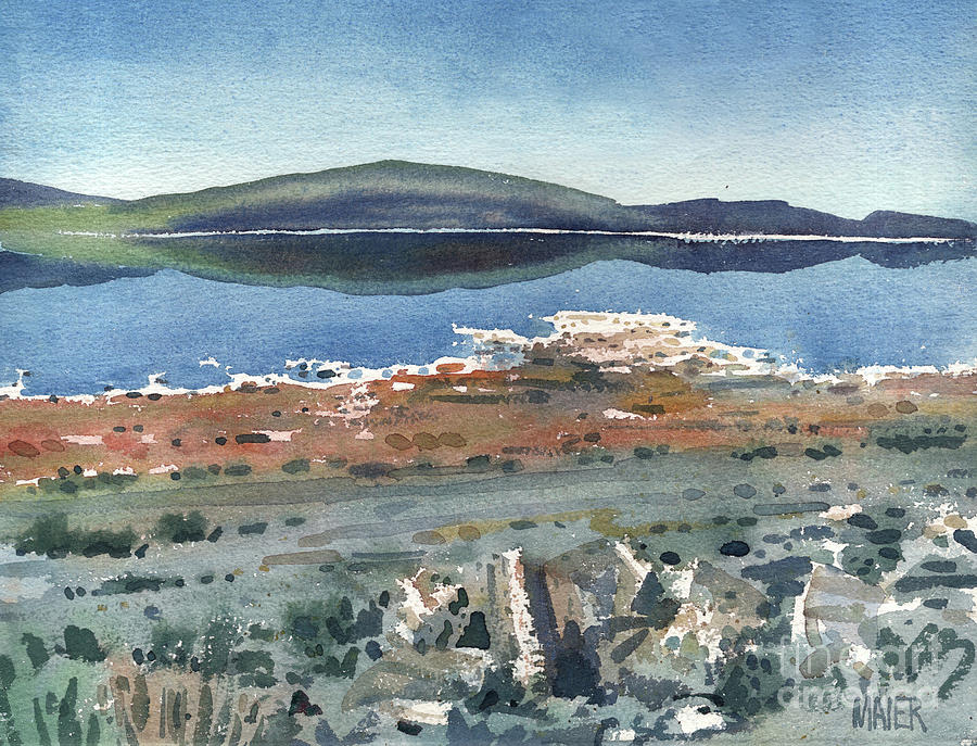 Mono Lake #2 Painting by Donald Maier