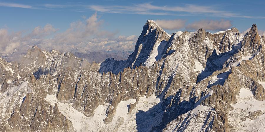 Mont Blanc Du Tacul #1 Photograph by Stephen Taylor