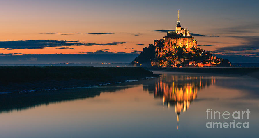 Mont Saint Michel #3 Photograph by Henk Meijer Photography