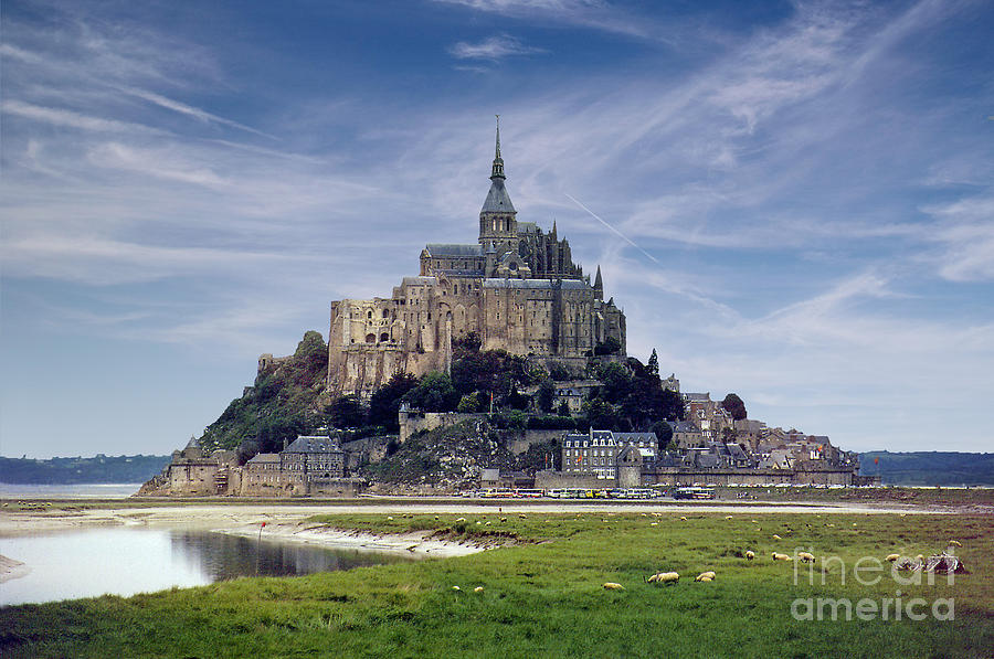 Mont St Michel #1 Photograph by Rod Jones