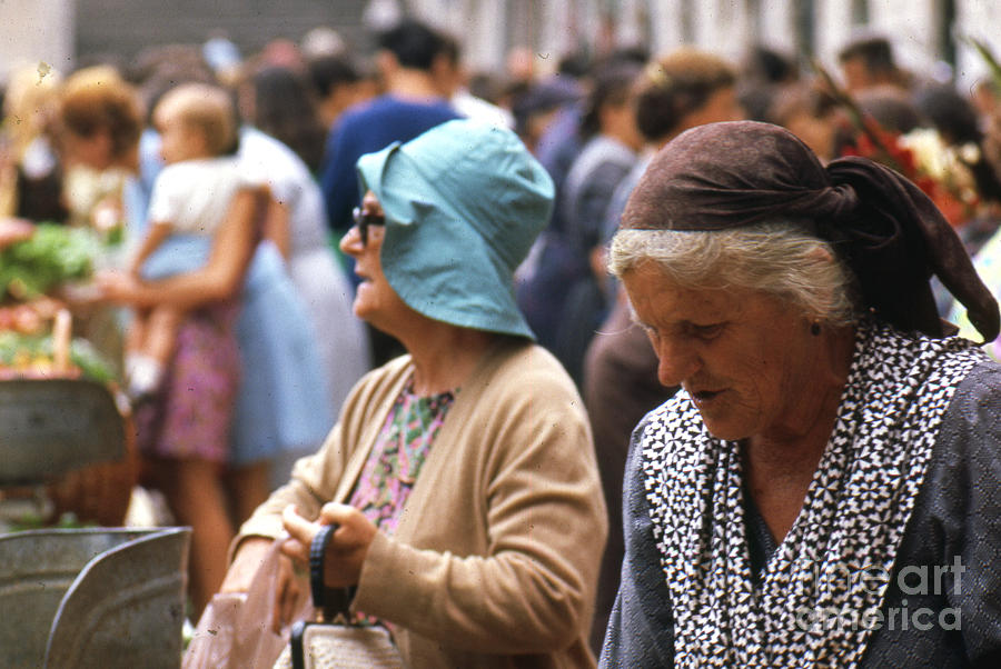 Montenegro Market 1969 #1 Photograph by Erik Falkensteen