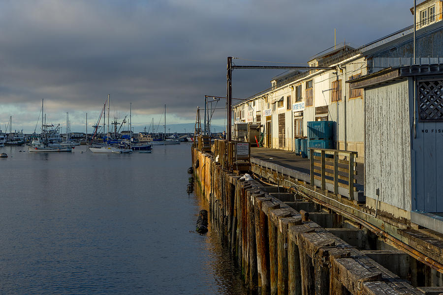 Monterey Commercial Wharf Photograph by Derek Dean