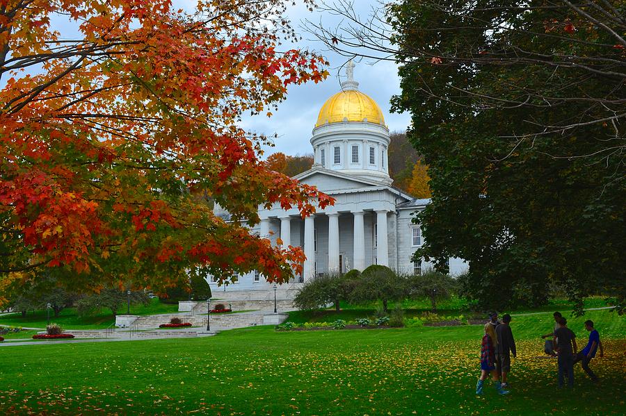 Montpelier Vermont #1 Photograph by Tana Reiff