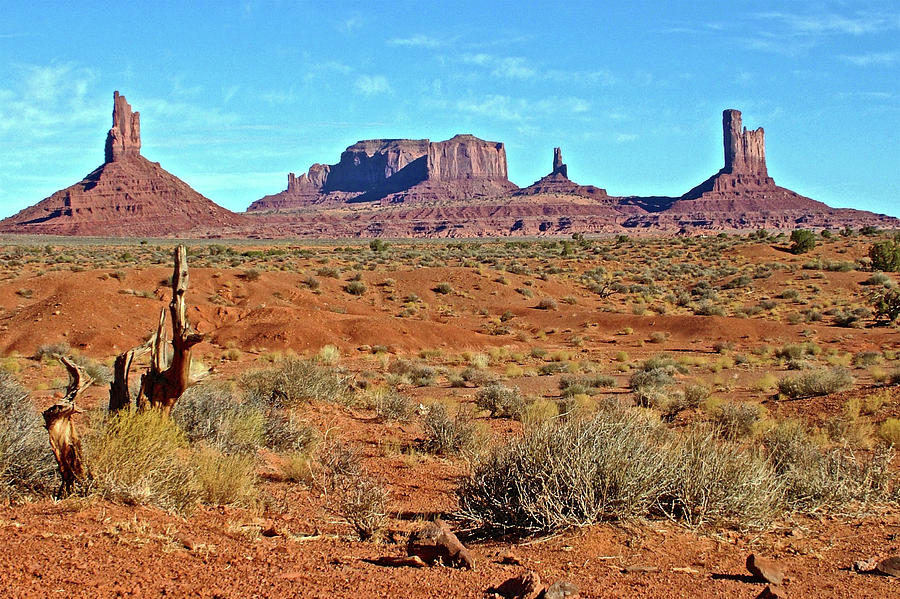 Monument Valley in Utah from Wildcat Trail, Monument Valley Navajo Tribal Park, Arizona #1 Photograph by Ruth Hager