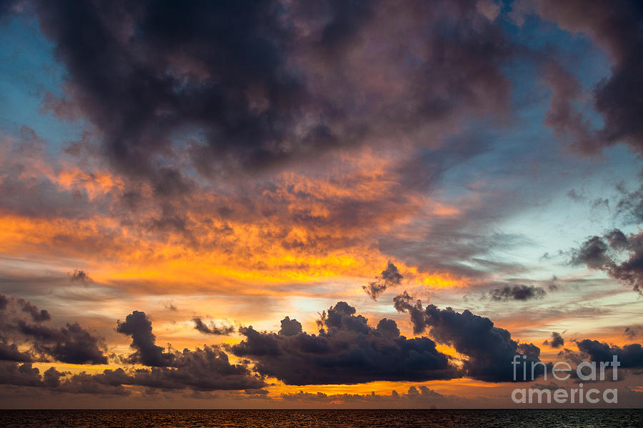 Nature Photograph - Moody Sky #7 by Juan Silva
