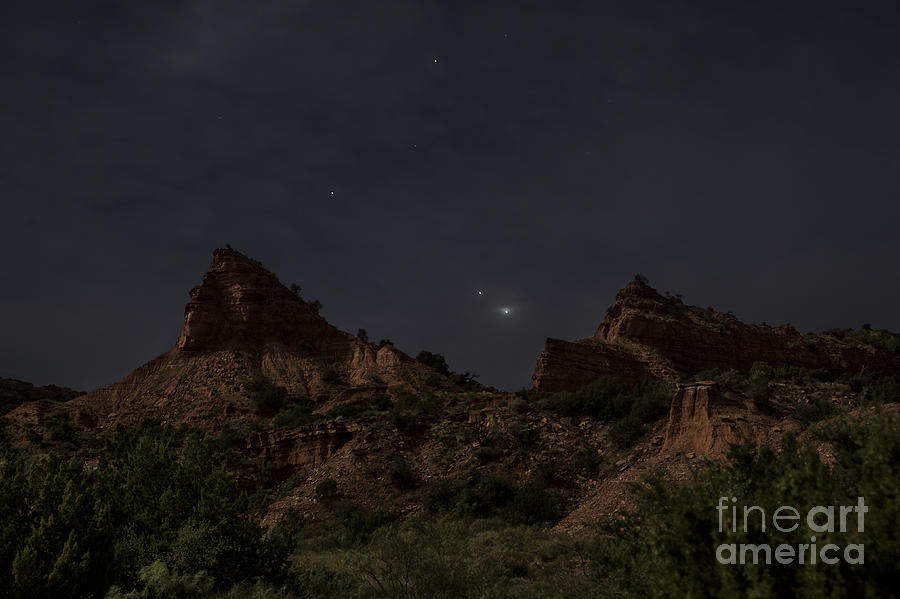 Moonlit Canyon #1 Photograph by Melany Sarafis