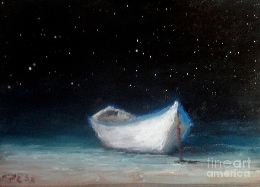 Moonlit #1 Painting by Fred Wilson
