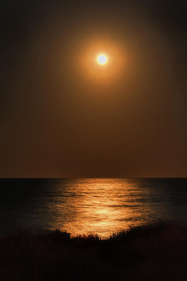 Moonrise #1 Photograph by John M Bailey