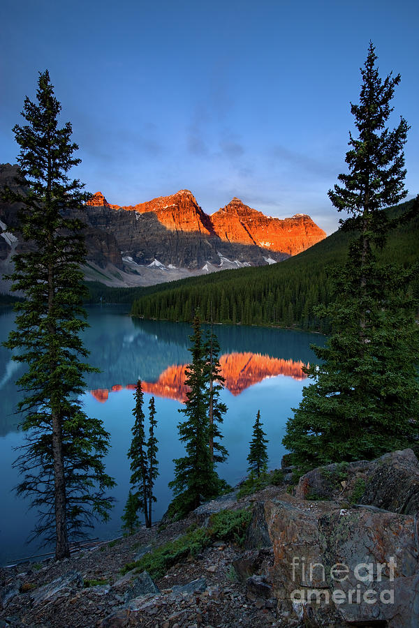 Moraine Lake - Canada #2 Photograph by Henk Meijer Photography