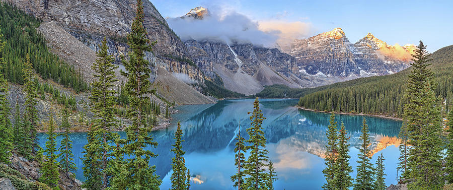 Moraine Lake Pyrography by Stanislav Moroz - Fine Art America