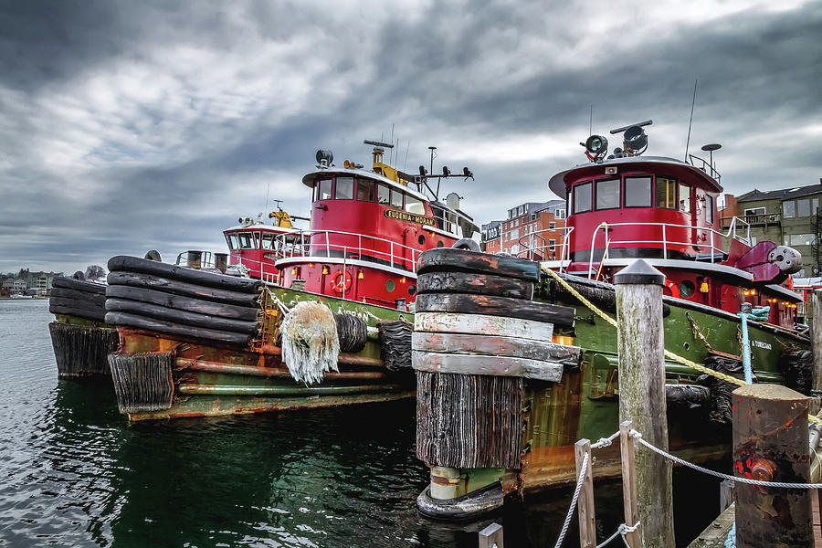 Moran Towing TugBoats by Robert Clifford Moran Towing TugBoats by Robert Clifford