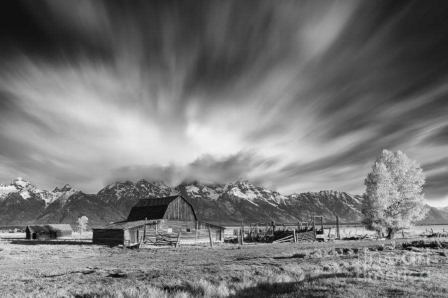 Mormon Row Barn, Grand Teton N.P #4 Photograph by Henk Meijer Photography