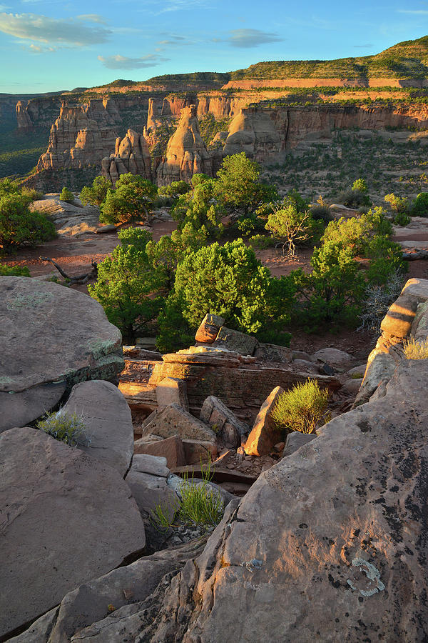 Morning Comes To Colorado National Monument Photograph