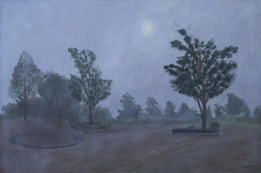 Morning fog #1 Painting by Masami Iida
