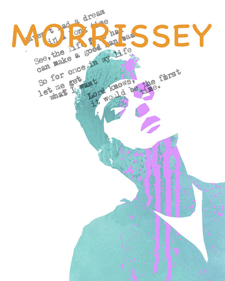 Morrissey #2 Painting by Art Popop