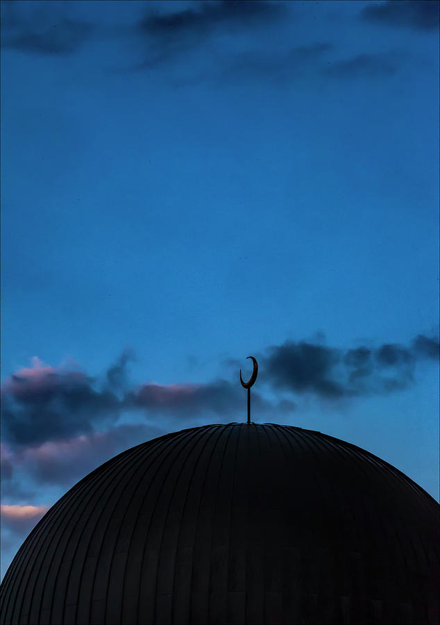 Mosque at Sunset #1 Photograph by Robert Ullmann