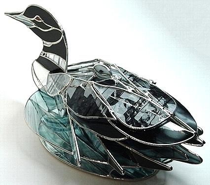 Mother And Child Glass Art by Karen Ichino Mother And Child Glass Art by Karen Ichino