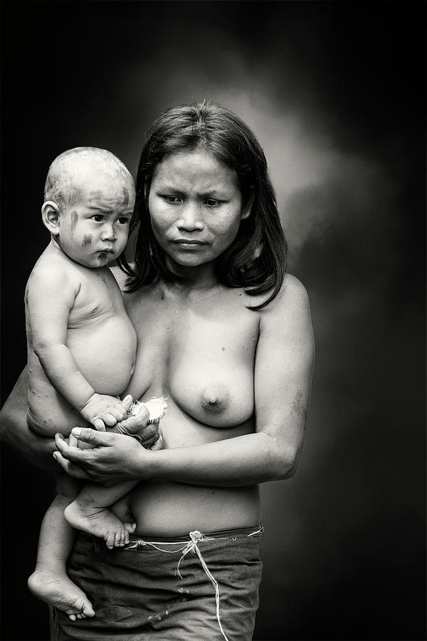 Mother and Child #1 Photograph by Maria Coulson